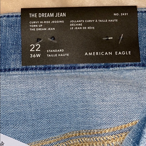 American Eagle Curvy high waisted jegging NWT - Picture 3 of 7
